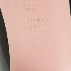 Pre Owned Fendi Black Patent Leather Eloise Pumps Size 38