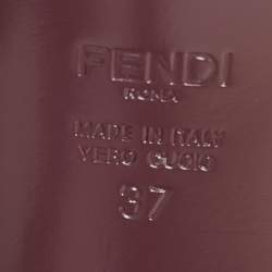 Pre Owned Fendi Multicolor Leather And Lizard Monster Bugs Ankle Strap Sandals Size 37