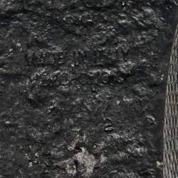 Pre Owned Fendi Tobacco Zucca Canvas Bow Round Toe Wedge Pumps Size 35.5