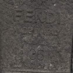 Pre Owned Fendi Black Patent Leather and Elastic T-Strap Espadrille Wedge Sandals Size 36