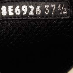 Pre Owned Fendi White Nylon FFreedom Low Top Sneakers Size 37.5