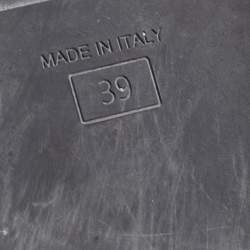 مملوكة مسبقًا Fendi Brown Zucca Satin Feel Ankle Strap Sandals Size 39