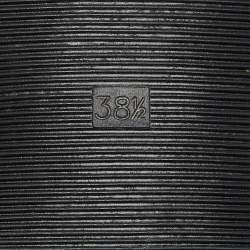 Pre Owned Fendi Multicolor Zucca Spalmati Coated Canvas Bow Ballet Flats Size 38.5