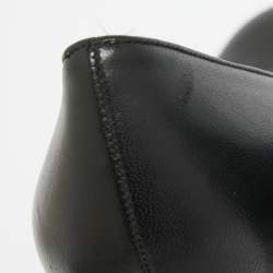 Pre Owned Fendi Black Leather Fendista Pumps Size 41