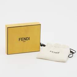 Pre Owned Fendi Mother of Pearl Diamond Topaz Two-Tone Stainless Steel IShine F121124500T01 Women's Wristwatch 33.50 mm