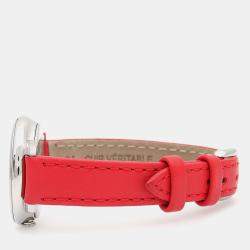 Pre Owned Fendi Runway 71000S Quartz Silver Stainless Steel Women's Wristwatch 28 mm