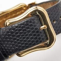 Pre Owned Fendi Mother of Pearl Gold Plated Stainless Steel Leather B.Fendi 3800G Women's Wristwatch 33 mm