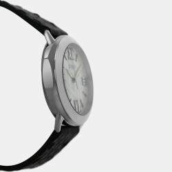 Pre Owned Fendi Selleria F8020345H0 Quartz Mother of Pearl Dial Stainless Steel Women's Wristwatch 36 mm