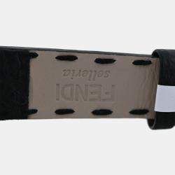 Pre Owned Fendi Selleria F8020345H0 Quartz Mother of Pearl Dial Stainless Steel Women's Wristwatch 36 mm