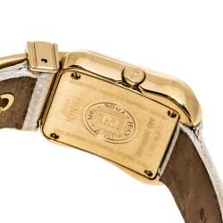 Pre Owned  Fendi Mother of Pearl Gold Plated Stainless Steel B.Fendi 3800L Women's Wristwatch 23 mm