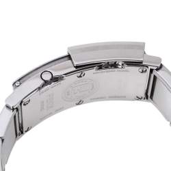 Pre Owned Fendi White/Black Stainless Steel Secret 5500L Women's Wristwatch 20 mm