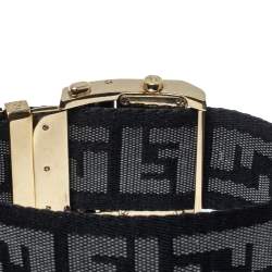 Pre Owned Fendi Cream Gold Tone Stainless Steel 1130L Zip Code Women Wristwatch 38MM