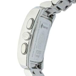 Pre Owned Fendi Black Stainless Steel Chronograph Orologi 7500G Women's Wristwatch 32mm