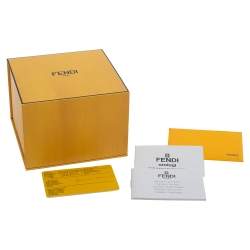 Pre Owned Fendi Mother Of Pearl Stainless Steel B.Fendi 3800G Women's Wristwatch 33 mm