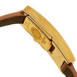 Pre Owned Fendi Champagne Gold Plated Stainless Steel Orologi 3300L Women's Wristwatch 13 mm