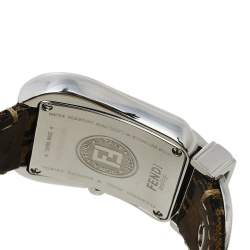 مملوكة مسبقًا Fendi Black Stainless Steel B.Fendi 3800G Women's Wristwatch 33 mm