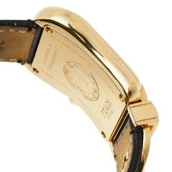 Pre Owned Fendi Mother of Pearl Gold Plated Stainless Steel Leather B.Fendi 3800G Women's Wristwatch 33 mm