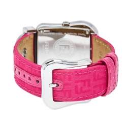 Fendi Pink Stainless Steel B.Fendi 3800G Women's Wristwatch 33 mm