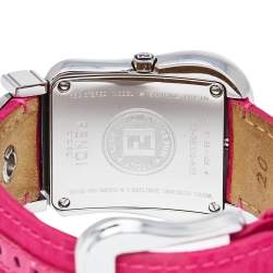 Fendi Pink Stainless Steel B.Fendi 3800G Women's Wristwatch 33 mm