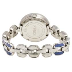 Pre Owned Fendi White Stainless Steel My Way F357024003 Women's Wristwatch 28 mm