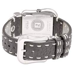 Pre Owned Fendi Black Stainless Steel B.Fendi 3800G Women's Wristwatch 33 mm