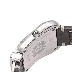 Pre Owned Fendi Black Stainless Steel B.Fendi 3800G Women's Wristwatch 33 mm