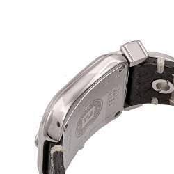 Pre Owned Fendi Black Stainless Steel B.Fendi 3800G Women's Wristwatch 33 mm
