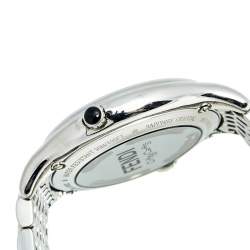 Fendi Silver Stainless Steel Crazy Carats 10500M Women's Wristwatch 38 mm