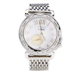 Fendi Mother of Pearl Stainless Steel Selleria 8100M Women's Wristwatch 37 mm