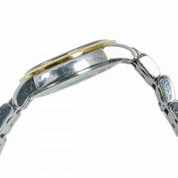 Fendi White Two Tone Stainless Steel 2100L Women's Wristwatch 26 mm