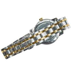 Fendi White Two Tone Stainless Steel 2100L Women's Wristwatch 26 mm