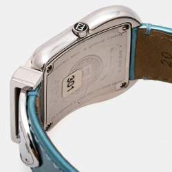 Fendi Mother of Pearl Stainless Steel Leather B.Fendi 3800G Women's Wristwatch 33 mm