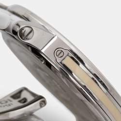 Fendi White Ceramic Stainless Steel 6400G Women's Wristwatch 38 mm
