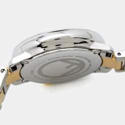 Fendi White Two-Tone Stainless Steel Run Away FOW802A2YKF0QA0 Women's Wristwatch 28 mm