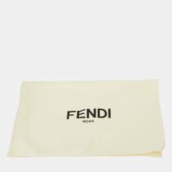Fendace Fendi x Versace Yellow Patterned Lurex Knit Leggings M