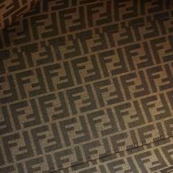 Pre Owned Fendi x Versace Multicolor Baroque Print Canvas and Leather Large Fendace Sunshine Tote