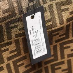 Pre Owned Fendi x Versace Multicolor Baroque Print Canvas and Leather Large Fendace Sunshine Tote