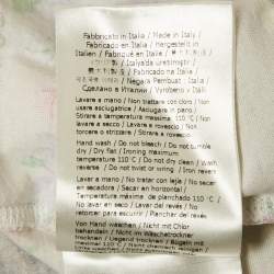 Pre Owned Fendace Multicolor Printed Cotton Crewneck T-Shirt M