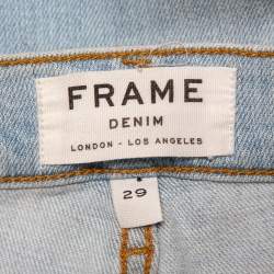 Frame Blue Denim Le Skinny de Jeanne Nowita Jeans M