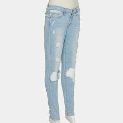Frame Blue Denim Le Skinny de Jeanne Nowita Jeans M