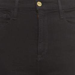 Frame Black Denim Ali High Rise Cigarette Skinny Jeans M