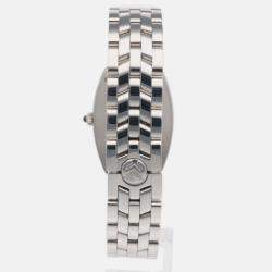 Franck Muller Blue Stainless Steel Tonneau Curvex Quartz Women's Wristwatch 25 mm
