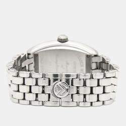 Pre Owned Franck Muller Silver Conquistador 8005LQZ Women's Wristwatch 27.5 mm