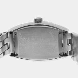 Pre Owned Franck Muller Conquistador 8001 L SC Automatic Black Stainless Steel Women's Wristwatch 28 mm