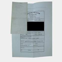 Pre Owned Franck Muller Conquistador 8001 L SC Automatic Black Stainless Steel Women's Wristwatch 28 mm