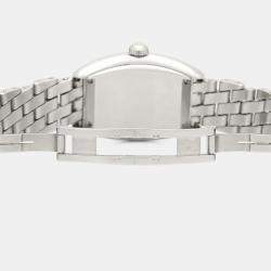 مملوكة مسبقًا ساعة يد نسائية فرانك مولر كونكيستادور كوارتز فولاذ مقاوم للصدأ 27 مم