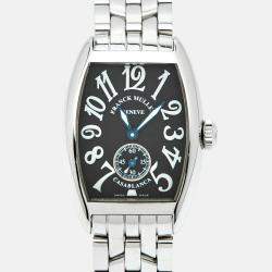 مملوكة مسبقًا ساعة يد نسائية فرانك مولر كازابلانكا 1750S6 يدوية التعبئة سوداء 35 مم