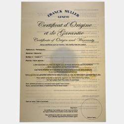 Pre Owned Franck Muller Master Square 6002 H QZ REL 6/6 Quartz 18K Rose Gold Women's Wristwatch 36 mm