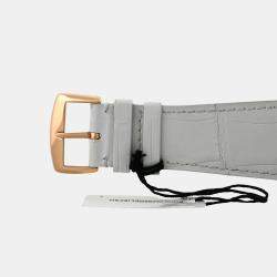 Pre Owned Franck Muller Master Square 6002 H QZ REL 6/6 Quartz 18K Rose Gold Women's Wristwatch 36 mm