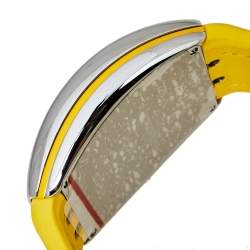 Pre Owned Franck Muller Silver Stainless Steel Vanguard Color Dreams V 32 QZ Women's Wristwatch 32 mm